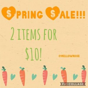 💰 2 items for $10!!!💰